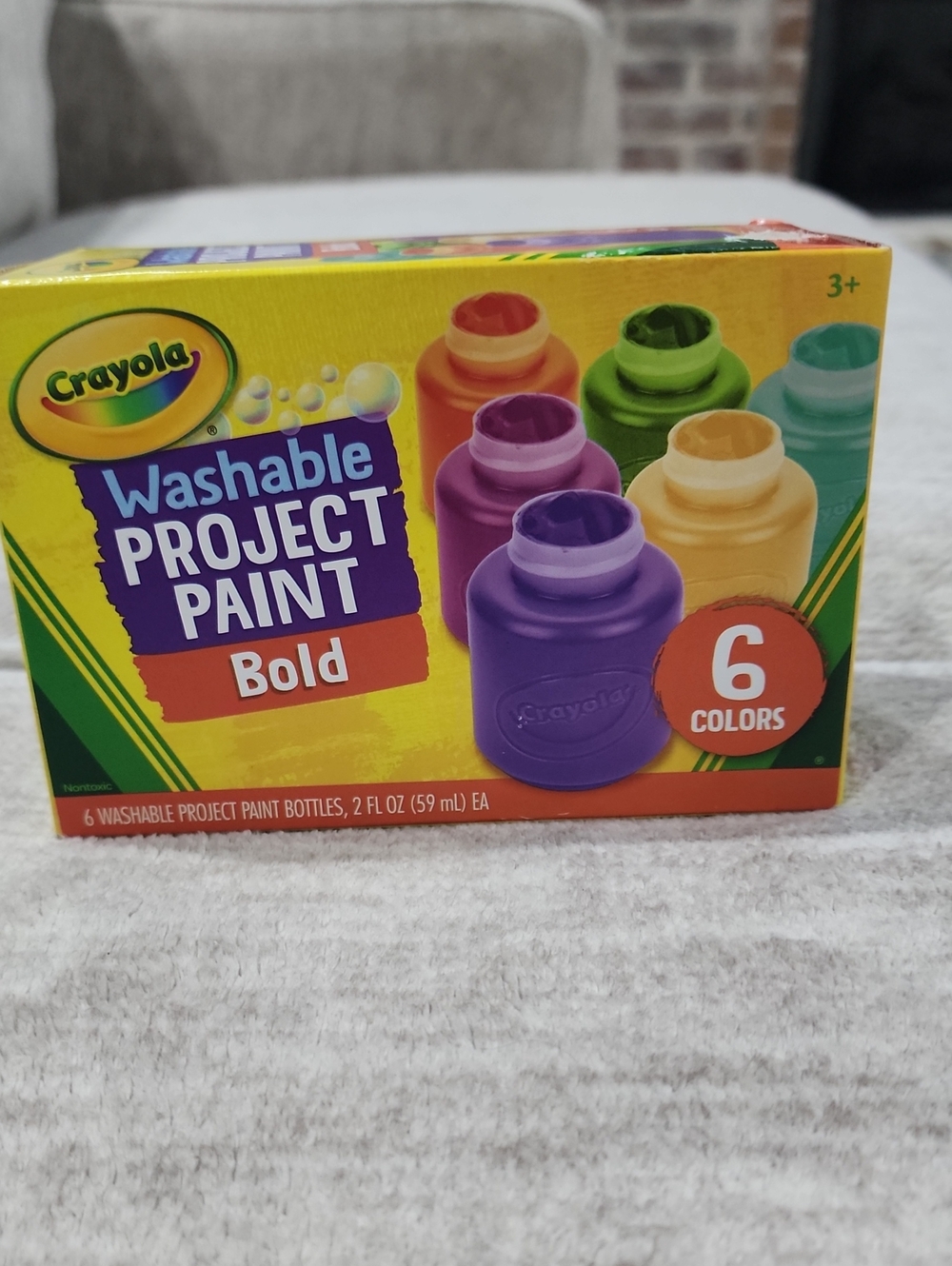 NWT 6 Pack Crayola Washable Paint Set